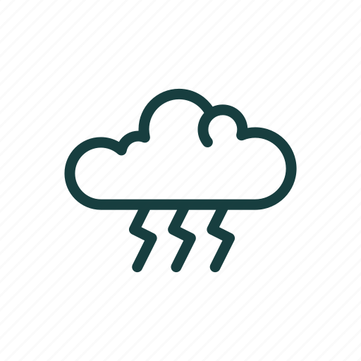 Cloud, cloudy, ecology, nature, signs, thunder, weather icon - Download on Iconfinder