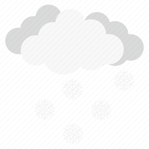 Cloud, cloudy, forecast, snow, weather icon - Download on Iconfinder