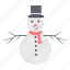 snowman, celebration, christmas, decoration, hat, holiday, xmas 