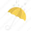 umbrella, beach, climate, rain, raining, weather 