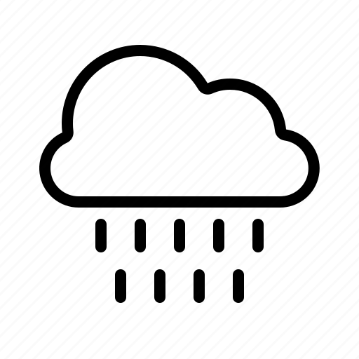 Cloudy, forecast, rain, rainy, umbrella, weather icon - Download on Iconfinder