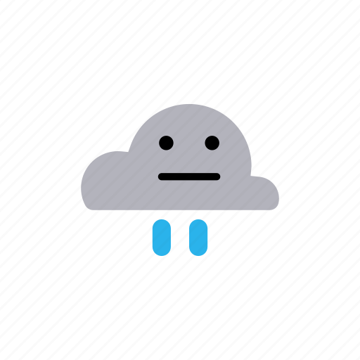 Cloud, forecast, overcast, rainy, weather icon - Download on Iconfinder