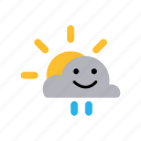 sunny, cloudy, cloud, forecast, weather
