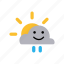sunny, cloudy, cloud, forecast, weather 