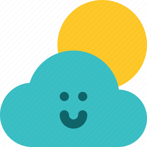 Bright, cloudy, overcast, cloud, element, elements, weather icon - Download on Iconfinder