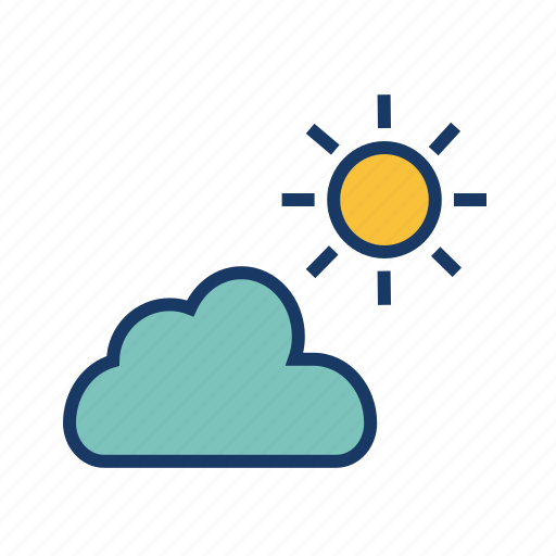 Cloud, cloudy, heat, summer, sun, sunrise, sunset icon - Download on Iconfinder