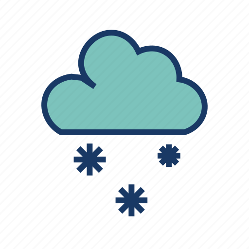Cloud, forecast, hailstones, snow, snowfall, weather, winter icon - Download on Iconfinder