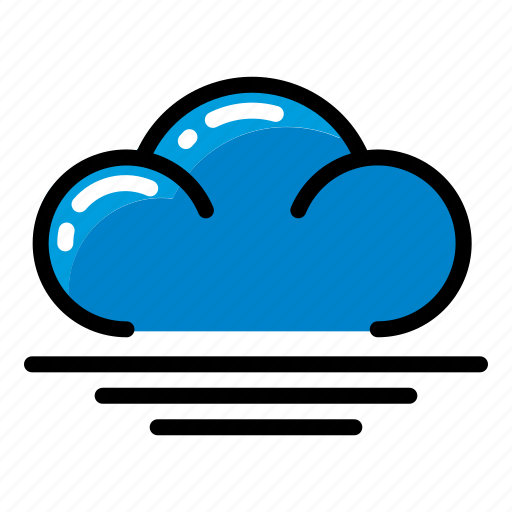 Cloud, waves, weather icon - Download on Iconfinder
