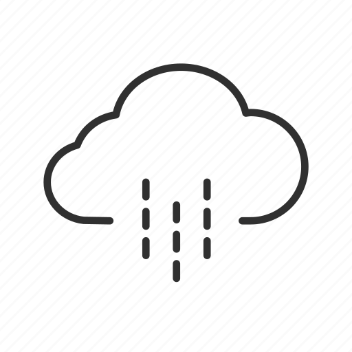 Cloudy drizzle, drizzle, fine raindrops, light rain, rain, raindrops, rainy icon - Download on Iconfinder