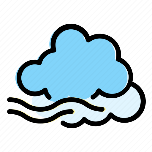 Climate, cloud, forecast, sky, weather, windy icon - Download on Iconfinder