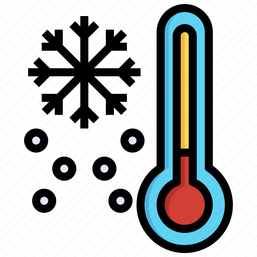 Cloud, temperature, winter, snowflake, thermometer, snow, cold icon - Download on Iconfinder