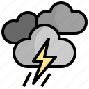 lightning, weather, storm, forecast, cloud, thunderstorm, meteorology