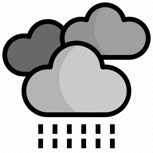 Rain, rainy, cloud, weather, meteorology, forecast, sky icon - Download on Iconfinder