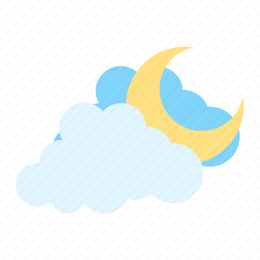 Climate, cloud, forecast, night, sky, weather icon - Download on Iconfinder