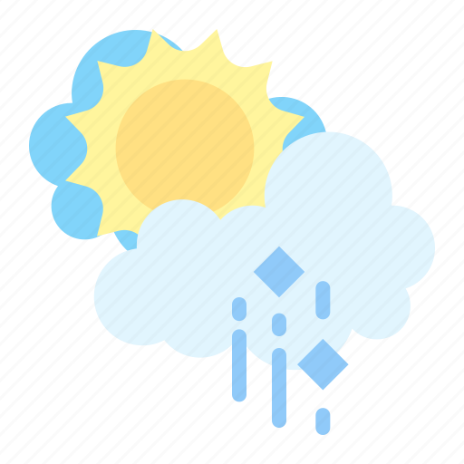 Climate, cloud, forecast, hail, sky, sunny, weather icon - Download on Iconfinder