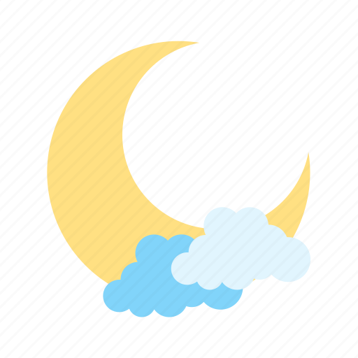 And, climate, cloud, forecast, moon, sky, weather icon - Download on Iconfinder