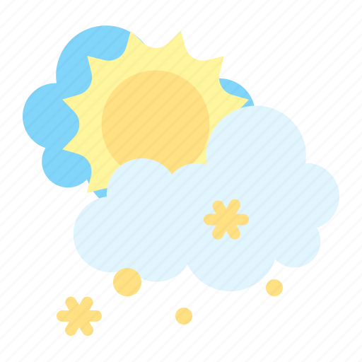 Climate, cloud, forecast, sky, snowy, sunny, weather icon - Download on Iconfinder
