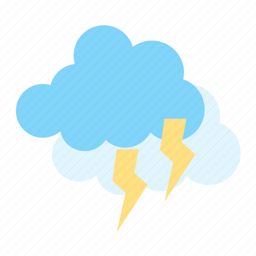 Climate, cloud, forecast, sky, thunder, weather icon - Download on Iconfinder