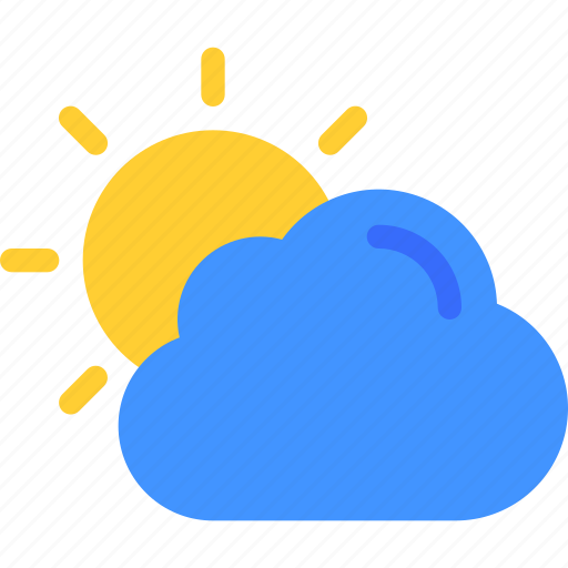 Weather, cloud, forecast, sun, sunny icon - Download on Iconfinder
