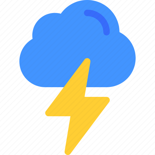 Weather, cloud, forecast, thunder, thunderstorm icon - Download on Iconfinder