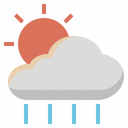 Climate, cloud, forecast, prediction, rain, sun, weather icon - Download on Iconfinder