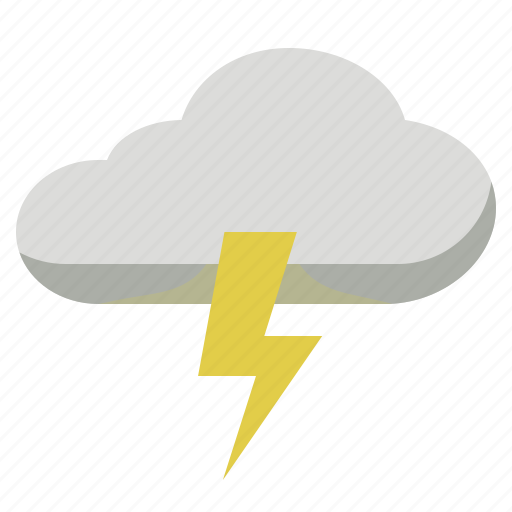 Flash, lightning, thunder, thunderbolt, thunderclap, thundercloud, thunderstorm icon - Download on Iconfinder
