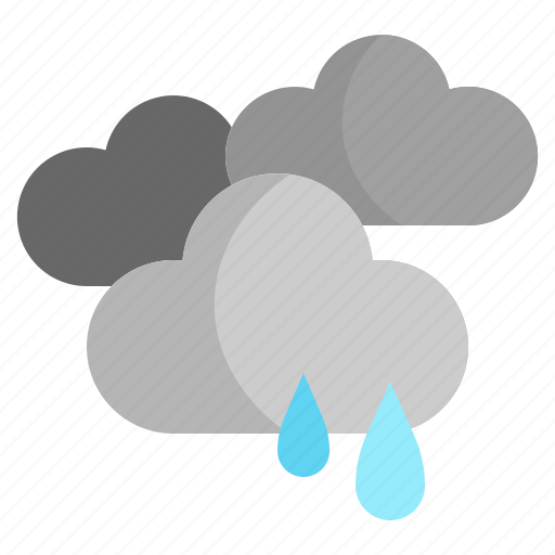 Drizzle, rainy, cloud, weather, meteorology, forecast, sky icon - Download on Iconfinder