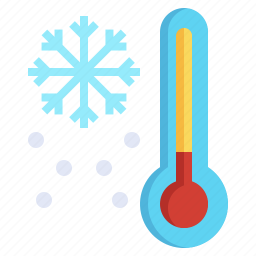 Cloud, temperature, winter, snowflake, thermometer, snow, cold icon - Download on Iconfinder