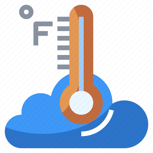 Cloudy, fahrenheit, meteorology, nature, rain, storm, weather icon - Download on Iconfinder