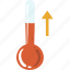 celsius, degrees, fahrenheit, high, hot, temperature, thermometer 