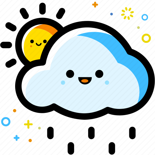 Weather, rainy, forecast, sun, cloud icon - Download on Iconfinder