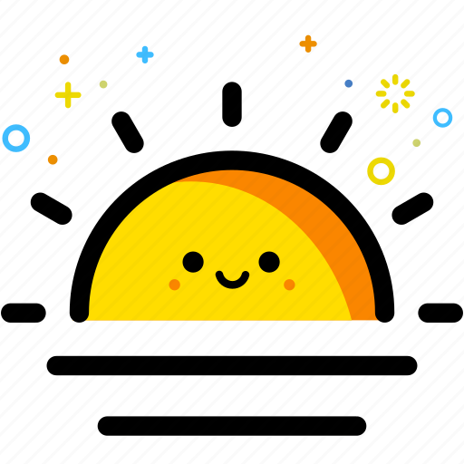 Weather, sunset, forecast, sun, evening icon - Download on Iconfinder