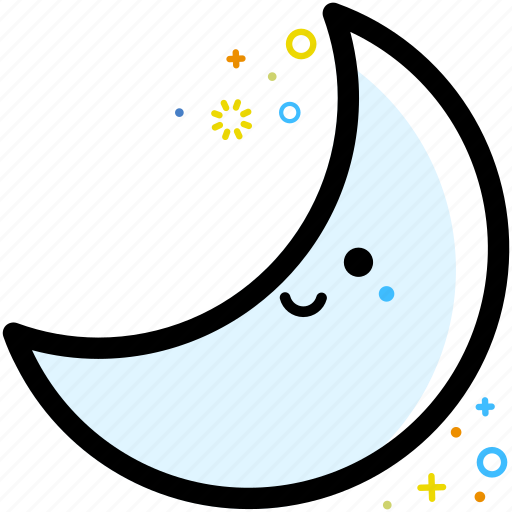 Weather, moon, night, star, cloud icon - Download on Iconfinder