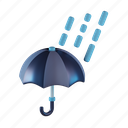 umbrella, rain, protection, shield, weather 