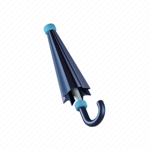 Close, umbrella, protection, rain, shield 3D illustration - Download on Iconfinder