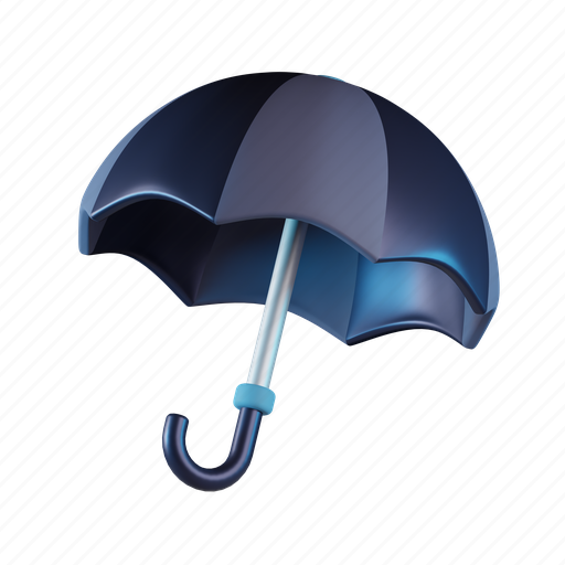 Umbrella, insurance, protection, rain, shield, security 3D illustration - Download on Iconfinder