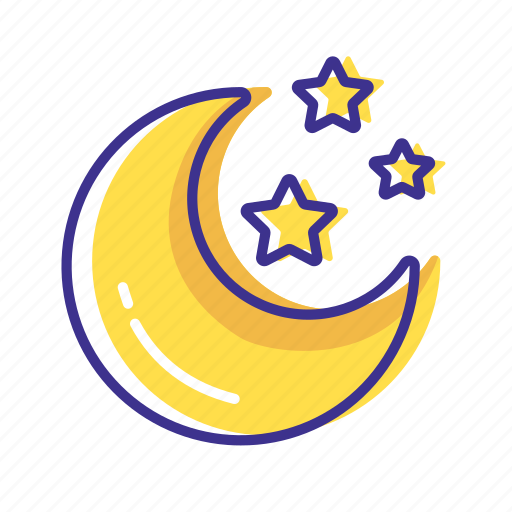 Forecast, moon, star, weather icon - Download on Iconfinder