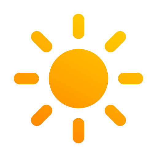 Sun, sunny, sun shine, summer, hot, weather, forecast icon - Free download