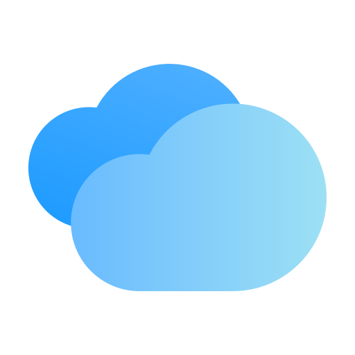 Cloud, cloudy, sun, night, rain, summer, weather icon - Free download