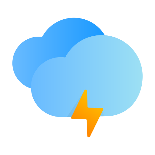 Thunder, thunderstorm, cloud, bolt, weather, rain, forecast icon - Free download