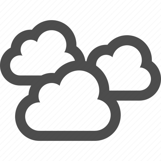 Weather, cloud, clouds, cloudy, forecast icon - Download on Iconfinder