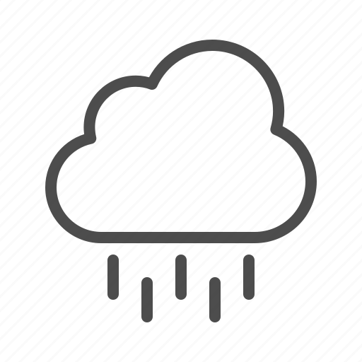 Raining, rain, cloud, cloudy, weather, forecast icon - Download on Iconfinder