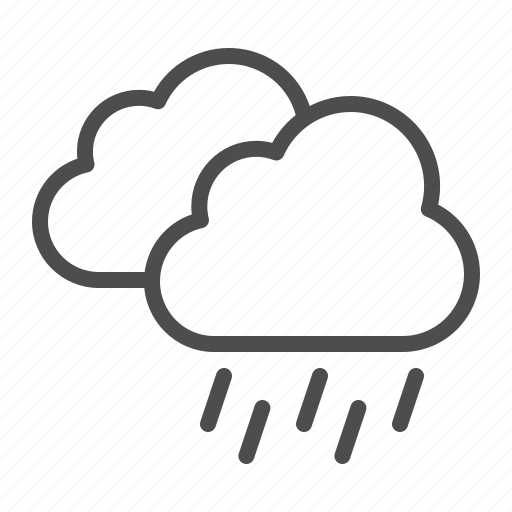 Raining, rain, cloud, cloudy, clouds icon - Download on Iconfinder