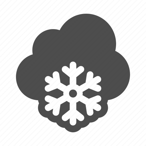 Weather, cloud, snowing, snow, snowflake icon - Download on Iconfinder