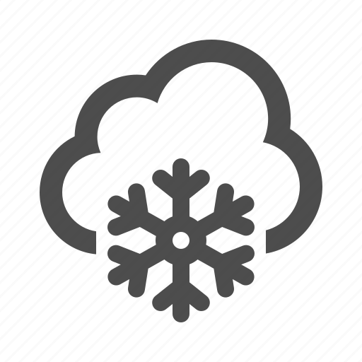Weather, cloud, snowflake, snowing, snow icon - Download on Iconfinder