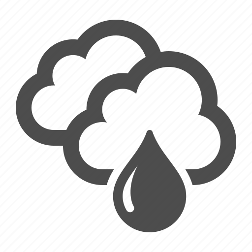 Weather, cloud, clouds, rain, raining, raindrop icon - Download on Iconfinder