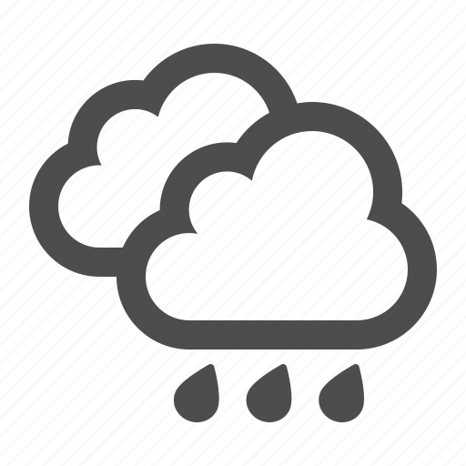 Weather, clouds, cloudy, rain, raining, storm icon - Download on Iconfinder