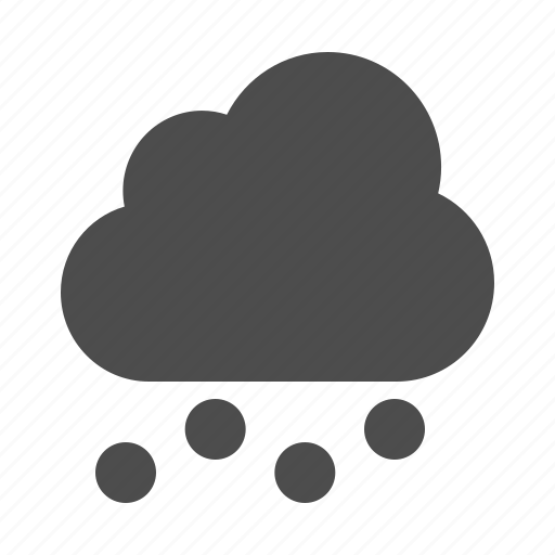 Weather, forecast, hail, hailstorm, cloud, rain, raining icon - Download on Iconfinder