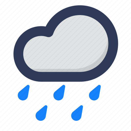 Rain, cloud, season, rainy, weather, forecast, climate icon - Download on Iconfinder