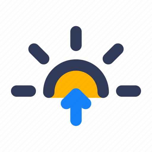 Sunrise, sun, morning, sea, weather, forecast, climate icon - Download on Iconfinder